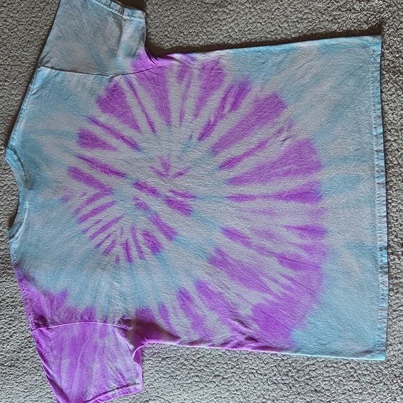 Port Aransas TX Tie Dye 100% Cotton Short Sleeve Souvenir T-shirt - Picture 7 of 7